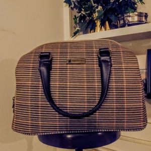 London Dog 16in ran houndstooth satchel